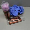 Idemeet Premium Shammy Towel for Car, Super Absorbent 2 Pack 26""x17"" Car Drying Towel, Reusable Soft Car Wash Cloth, Chamois Cloth for Car, Dust Remove, No Scratch/Spot/Streak, Blue & Purple