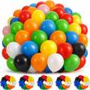 Monty 1000 Bulk Balloons Rainbow Color – 12 Inch Latex Assorted Multicolor Ideal for Party Decor, Birthdays, Anniversaries, Graduation, Weddings, Valentine’s Day & Baby Shower (1000pcs)