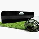 MyPitch 3x10 FT Soccer Training Mat in Artificial Grass with Soccer Rebounder  Immersive Indoor Soccer Training Equipment for Passing, Footwork Drills