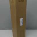 "Black Wrap Around Industrial Curtain Rod, 32-144 Inches Adjustable, 1-Inch Diameter, Black - Indoor and Outdoor Use"