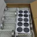 VERONES Mason Jars 12 OZ, Canning Jars Jelly Jars With Regular Lids, Ideal for Jam, Honey, Wedding Favors, Shower Favors, 20 PACK