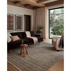 Loloi Amber Lewis Molly Collection MOL-05 Lagoon/Natural 2'-3" x 3'-10" Low Pile Accent Rug