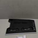 PS5/Slim/Pro Stand for Disc & Digital Console, PS5 Cooling & Charging Station with RGB Lights, PS5 Controller Charger Built-in 3 Level & AUTO Adjustable Fan, PS5/Slim/Pro Accessories for PS 4 Cases (Black & White)