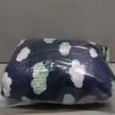 Biloban Toddler Pillow for Sleeping, Kid Pillow 14" x 19" for Small Travel Bed, Nap Pillows, Soft & Skin-Friendly Small Pillows for Sleeping, Toddler Use Only, Age 2 to 5 (Navy Cloud)