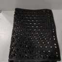 Anti Skid Bathroom Mat Black 