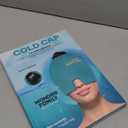 Migraine Relief Cold Cap  Reusable Gel Ice Pack Head Wrap for Headaches, Puffy Eyes, Sinus Pressure, Hangover  360 Compression Migraine Hat for Women & Men  Cooling Cap for Tension & Stress Relief (Blue)