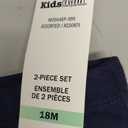 Kids Headquarters Baby Girls 2 Piece Tunic Capri Set (18 Months, Yellow / Denim)