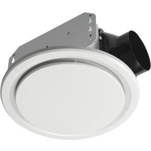 Homewerks 7140-110-G3 Bathroom Fan Ceiling Mount Exhaust Ventilation, Silent 2.0 Sones, 110 CFM, White Homewerks 7140-110-G3 Bathroom Fan Ceiling Mount Exhaust Ventilation, Silent 2.0 Sones, 110 CFM, White