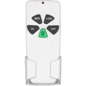 FAN53T Ceiling Fan Remote Control Replacement for Harbor Breeze, Allen+Roth, Kichler, Litex, Hampton Bay Ceiling Fans, 3-Speed, Light Dimmer, 303.9MHz