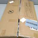 Somdot Narrow Dresser with 4 Drawers, Slim Storage Organizer Chest of Drawers with Removable Fabric Drawers for Small Spaces Bathroom Closet Bedroom Laundry, Ash Grey (18.9"D x 7.9"W x 29.5"H (4 Drawers))