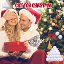 50Pcs Snow Toy Balls,2.36IN Artificial Snow Ball Fight Indoor,Soft Fake Snowball,Christmas Decoration Party Supplies,Indoor Outdoor Throwing Game