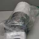 IMIPAW Automatic Cat Feeder, 3L Timed Pet Dry Food Dispenser with Clog-Free Design, Programmable, Dual Power Supply, Desiccant Bags, Auto Feeder for Cats, 1-6 Meals Per Day, with Stainless Steel (White Black)