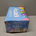 150 Pack 3.1" Fillable Easter Eggs with 6 Surprise Gold Eggs, Colorful Plastic Eggs for Easter Egg Hunts, Basket Stuffers Fillers, Party Favors, Classroom Rewards Prizes for Kids Toddlers Boys Girls