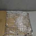 Serene Valley Sink Bottom Grid 20" X 13", Centered Drain with Corner Radius 2", SVM2013C, Medium