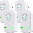Power Saver Pro, 2025 Stop Watt Energy Saving Device, Intelligent Voltage Stabilization & Power Optimization Energy Saving Device, Household Office Electricity Saving Box US Plug 90V-250V 30KW 4Pack