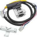 Upgraded WTW5000DW1 WTW4955HW1 WTW4855HW2 Washer Lid Lock Latch and Strike Fit for Kenmore Whirlpool Maytag Washer WTW4816FW2 MVWC565FW2 MVWC465HW0 NTW4519JW2 NTW4516FW4 NTW4516FW0 WTW5000DW3