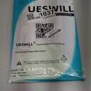 UESWILL 2022 2021 MacBook Air 13 inch Case A2337 M1 A2179 A1932, Hard Shell Case Cover Compatible with MacBook Air 13 inch with Retina Display & Touch ID (2018-2022), Clear