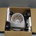 Bedside Lamps, Table Lamp with Dual USB Quick Charging Ports, Set of 2 Nightstand Lamps with Minimalist White Fabric Shade, Perfect for Bedroom and Living Room