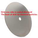JINGLING 8" Inch Diamond Grinding Disc 600 Grit Flat Lap Disk Lapping Plate Sanding Pads Lapidary Tools for Stone Pottery Faceting Machine