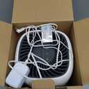 Air Purifiers for Home with H13 Quiet HEPA Filter Up to 1076 Ft for Pet Hair, Odors, Pollen, Smoke, Compact Air Cleaner with 3 Speeds, Timer, Aroma Quiet 360Intake Filter, White