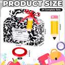 2 x Honoson 24 Set Plastic Back to School Gift Boxes Teacher Appreciation Bags, 1 Count