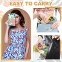 ReliThick 6 Pcs 2026 Pocket Calendar for Purse Monthly Planner Notebook Small Pocket Calendar Journals Notepads Appreciation Present Gift for Women Teacher School Office(Artistic Flowers)