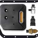 GXARTS A500 A618 A518 46RE 47RE 48RE Transmission Governor Pressure Sensor Solenoid Transducer with Filter Gasket Fit for Dakota Durango Dodge Ram 1500 2500 3500 2000-2006 fit for Jeep Grand Cherokee