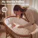 Yoofoss Baby Swaddles for Newborns 100% Organic Cotton, Adjustable Swaddle 0-3 Months 2 Zippers Newborn Swaddle Sack, Breathable Soft Durable