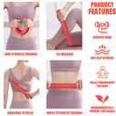 Flex Therapy Bar,Resistance Bar Used to Relieve Pain in the Wrist, Elbow, and Forearm,Tennis Elbow Treatment Bar,Twist Bar for Physical Therapy