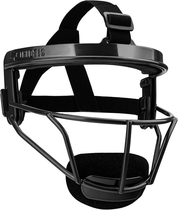 Dinictis Softball Face Mask, Lightweight, Comfortable, with Wide Field Vision, Durable and Safe Face Guards, Premium Protective Softball Fielder's Mask, Youth(M)