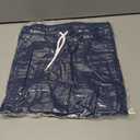 Haloumoning Boys Corduroy Shorts Kids Casual Elastic Waist Drawstring Summer Shorts with Pockets 5-14 Years (Blue)