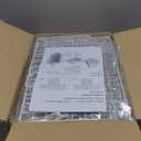 4-Tier Stackable Closet Organizers and Storage Basket, Foldable Closet Shelf Organizer System, Space-Saving Clothes Storage Drawer Organizer for Wardrobe, White (Patent Pending)