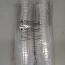 Premium Pack of 60 Growing Pots with Humidity Dome - Transparent Plastic Plant Pots - For Succulents, Seeds, Seedlings, Orchids, 2.25x3x3"