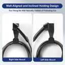 for Tesla Charger Holder Wall-Aligned Mount Space-Saving, NACS Charger Cable Holder Organizer for Tesla Model 3/Y/X/S & NACS Chargers