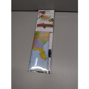 RM Dry US Map Wall