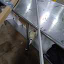 Satin Silver 8mm x 84 in. Aluminum Reducer Floor Transition Strip