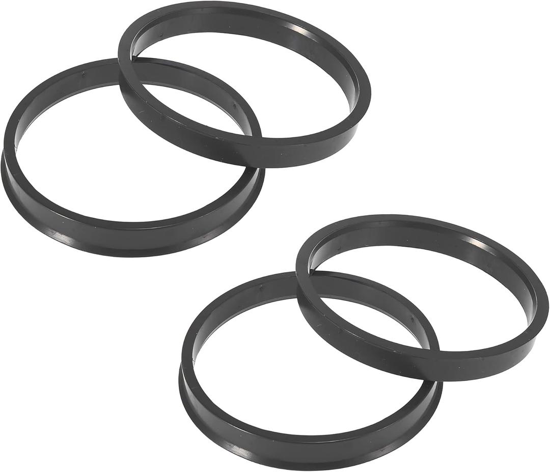 X AUTOHAUX 4pcs Plastic 71.5mm to 78.1mm Car Hub Centric Rings Wheel Bore Center Spacer