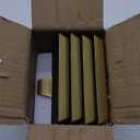 Homjoy 6 Pack Metal Christmas Stocking Holders for Mantle Heavy Duty Stocking Hangers Stocking Hook Christmas Ornaments for Counter Tables Window Fireplace Mantle Decoration (Gold)