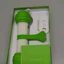 PETGEEK Interactive Dog Bone Toy, Automatic Dog Chase Toy, Electronic Pet Toys for Medium/Large Dog Boredom, USB Rechargeable Safe Material, Blue Color