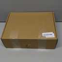 Decor 18 Pcs Velvet Christmas Tree Ornaments Set, Cream