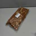 Joottuan Velvet Christmas Bow 5 x 7 inches Rustic Crafts Gift Bows Vintage Velvet Ribbon Wreath Bows for Christmas Tree Home Decor Indoor Outdoor Decoration (48, Khaki)