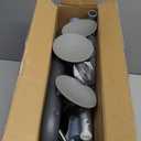 Toilet Safety Rails, Adjustable Toilet Frame for Elderly, Seniors, Handicap & Disabled, Foldable Handicap Toilet Handles Fit Any Toilets (Gray)