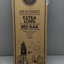 Regalo Hideaway 54-Inch Extra Long Bed Rail Guard, with Reinforced Anchor Safety System