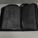 YILAG DVD Case CD Storage, 128 Capacity CD Cases Holder DVD Storage Case Holders CD DVD Disc Case Storage Wallet Binder for Car Home Office Travel (128 Black)