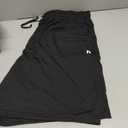 Neer 3 Pack Women's Plus Size Shorts Bermuda Cotton Drawstring High Waisted Casual Athletic SweatShorts with Pockets  (XX-Large, Black, Denim Blue, Beige)