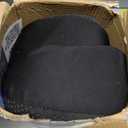 Seat Cushion for Office Chairs - Tailbone, Coccyx Pain Relief - Butt, Pressure & Sciatica Relief - Gaming, Wheelchair, Car & Desk Pillow, Black (Large)