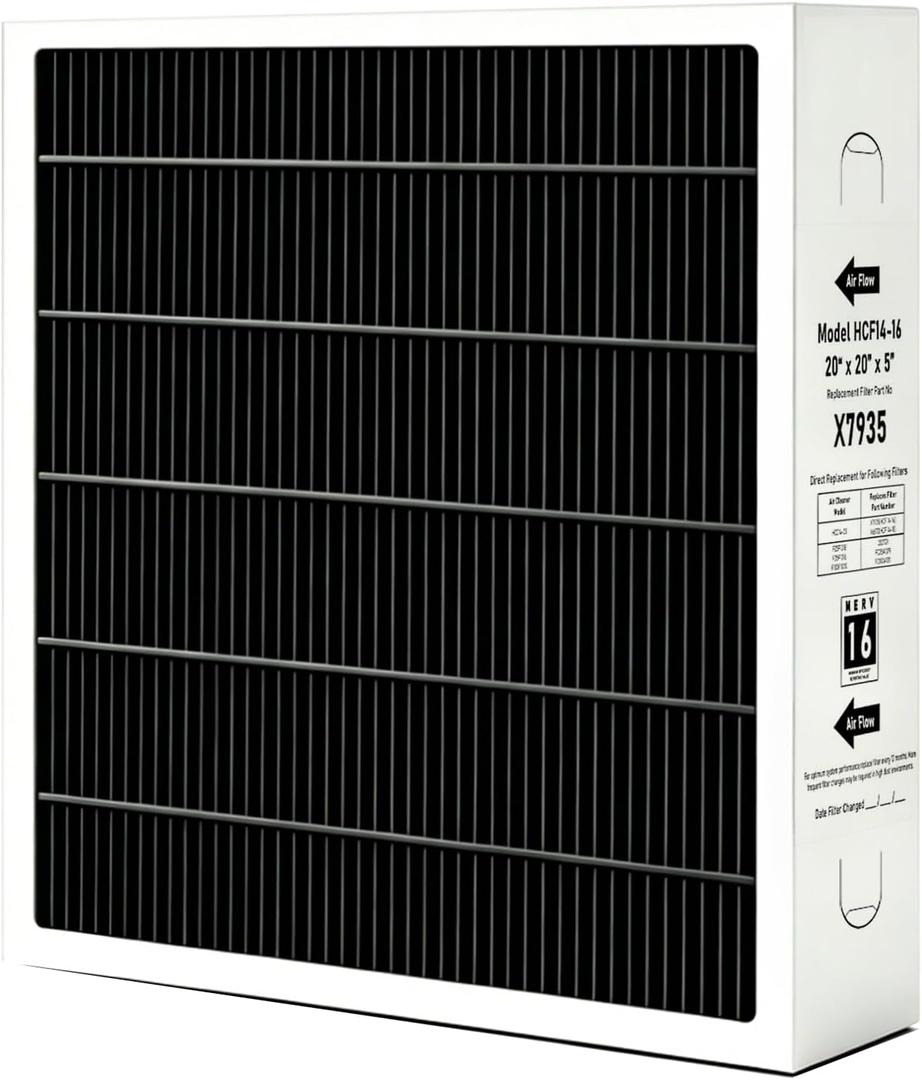 X7935 20x20x5 MERV 16 Air Filter Replacement for Lennox HCC14-23