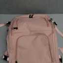 Travel Backpack for Women, 52L Carry On Backpack, Extra Large Expandable Travel Bag, 18.4 Inch TSA Flight Approved Luggage Personal Item Size with USB, Teacher Business Daypack, Pink