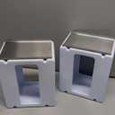 Nurse & Nourish 2 Pack Breast Milk Storage Tower - Convenient Storage for Milk Freezer Bags - Efficiently Store in Freezer Organizer Tower Breast Storing Containers for Up to 120oz