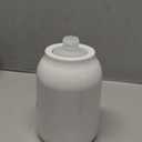 Oil Warmer for Massage, Massage Oil Warmer, Body Oils Heater for Spa, Salon and Barber Shops, with Two Oil Bottle Dispenser, Constant Temperature (White)